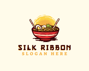 Asian Ramen Noodles logo design