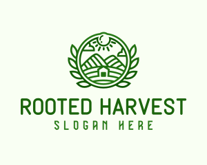 Farm Environment Badge logo design