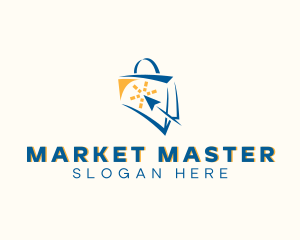 Shopping Bag Online Market logo design