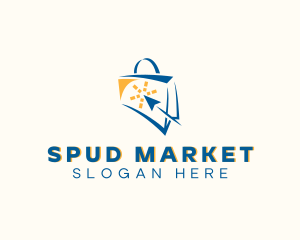 Shopping Bag Online Market logo design