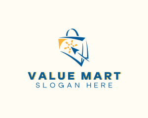 Shopping Bag Online Market logo design