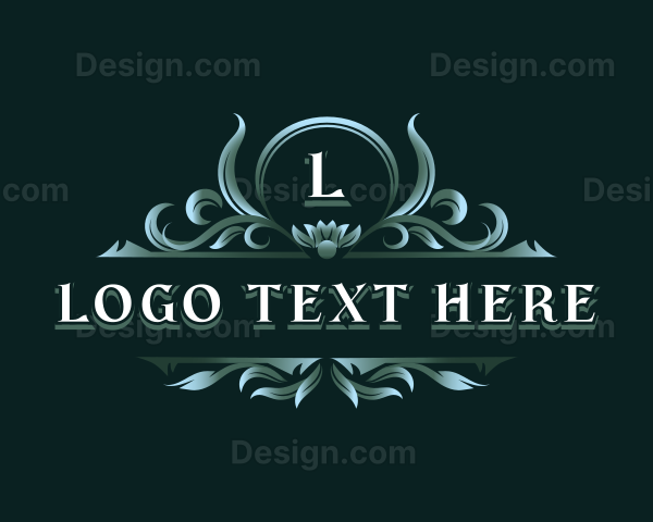 Luxury Floral Ornament Logo