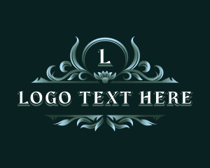 Luxury Floral Ornament logo