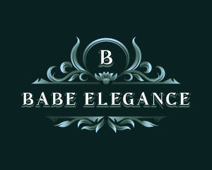 Luxury Floral Ornament logo design