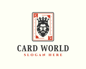 King Playing Card  logo