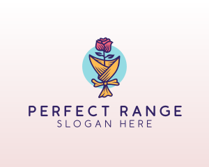 Rose Flower Florist logo design