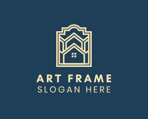 Frame House Property logo design