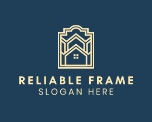 Frame House Property logo design