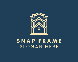 Frame House Property logo design