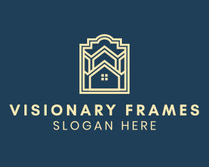 Frame House Property logo design