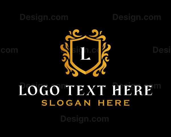 Luxury Royal Shield Logo