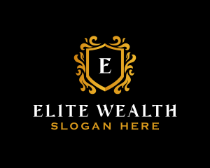 Luxury Royal Shield logo design