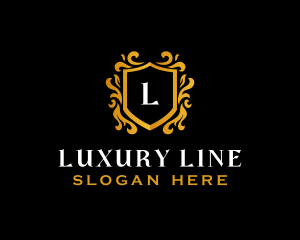 Luxury Royal Shield logo design