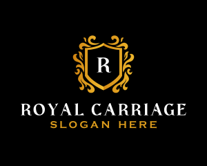 Luxury Royal Shield logo design