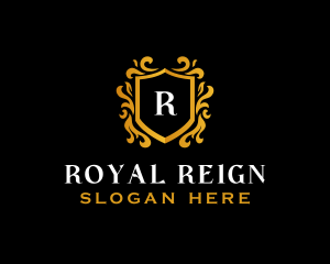 Luxury Royal Shield logo design