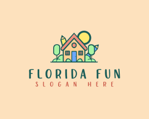 Daycare School Learning logo design