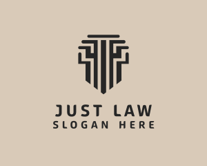 Justice Shield Pillar logo
