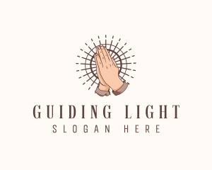 Holy Hand Prayer logo design