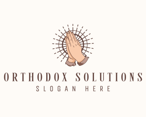 Holy Hand Prayer logo design