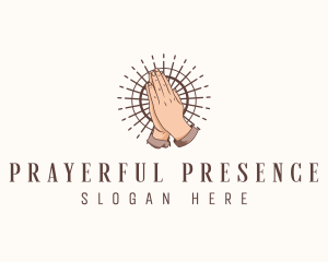 Holy Hand Prayer logo design