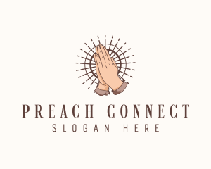 Holy Hand Prayer logo design