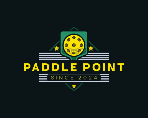 Pickleball Sport Tournament logo design