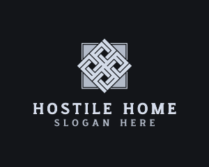 Floor Tile Home Improvement logo design