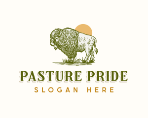 Bison Farm Livestock logo