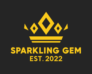 Golden Diamond Crown  logo