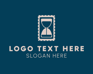 Hour Glass Stamp logo