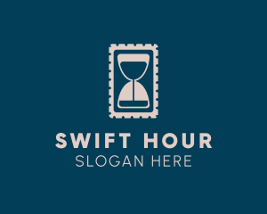 Hour Glass Stamp logo