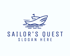  Ship Line Nautical logo design