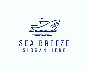  Ship Line Nautical logo design