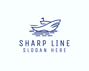  Ship Line Nautical logo design