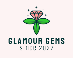 Diamond Plant Jewelry  logo design