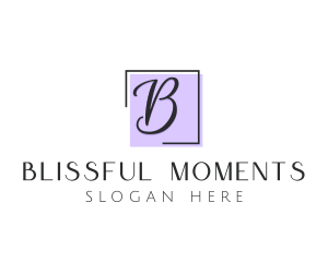 Feminine Cosmetics Makeup Boutique logo design