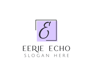 Feminine Cosmetics Makeup Boutique logo design