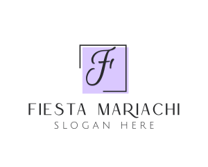 Feminine Cosmetics Makeup Boutique logo design