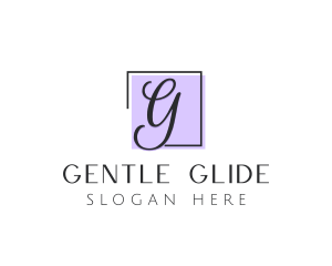 Feminine Cosmetics Makeup Boutique logo design