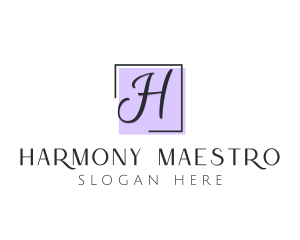 Feminine Cosmetics Makeup Boutique logo design