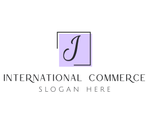 Feminine Cosmetics Makeup Boutique logo design