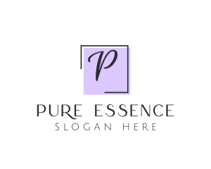 Feminine Cosmetics Makeup Boutique logo design