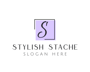 Feminine Cosmetics Makeup Boutique logo design