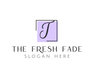 Feminine Cosmetics Makeup Boutique logo design