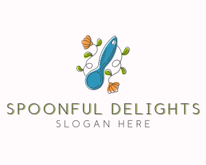 Floral Baking Spoon logo