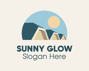 Sunny Village Realtor logo design