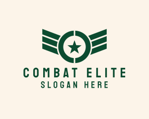Military Pilot Wings logo