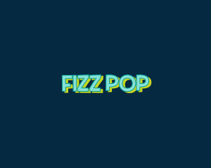 Popart Playful Wordmark logo design