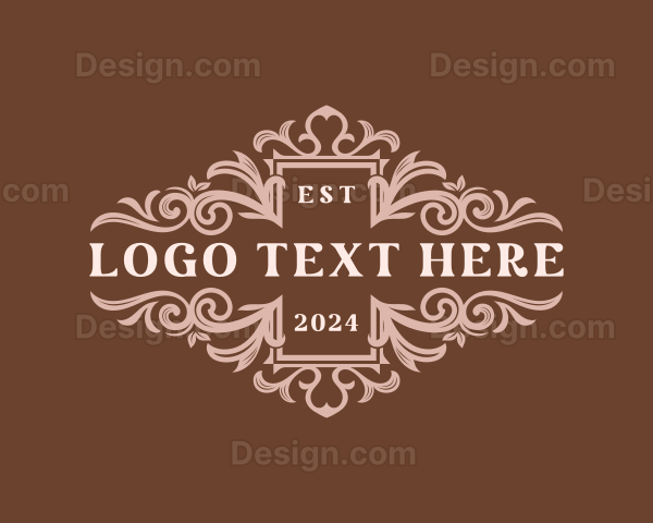 Stylish Floral Boutique Logo