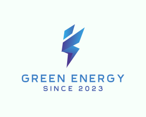 Electric Lightning Energy  logo design